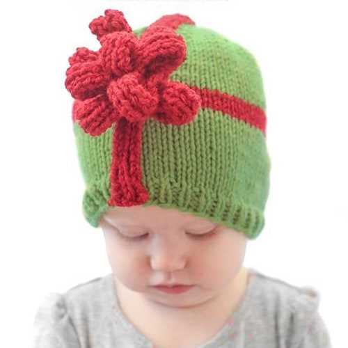 Christmas knit hat patterns