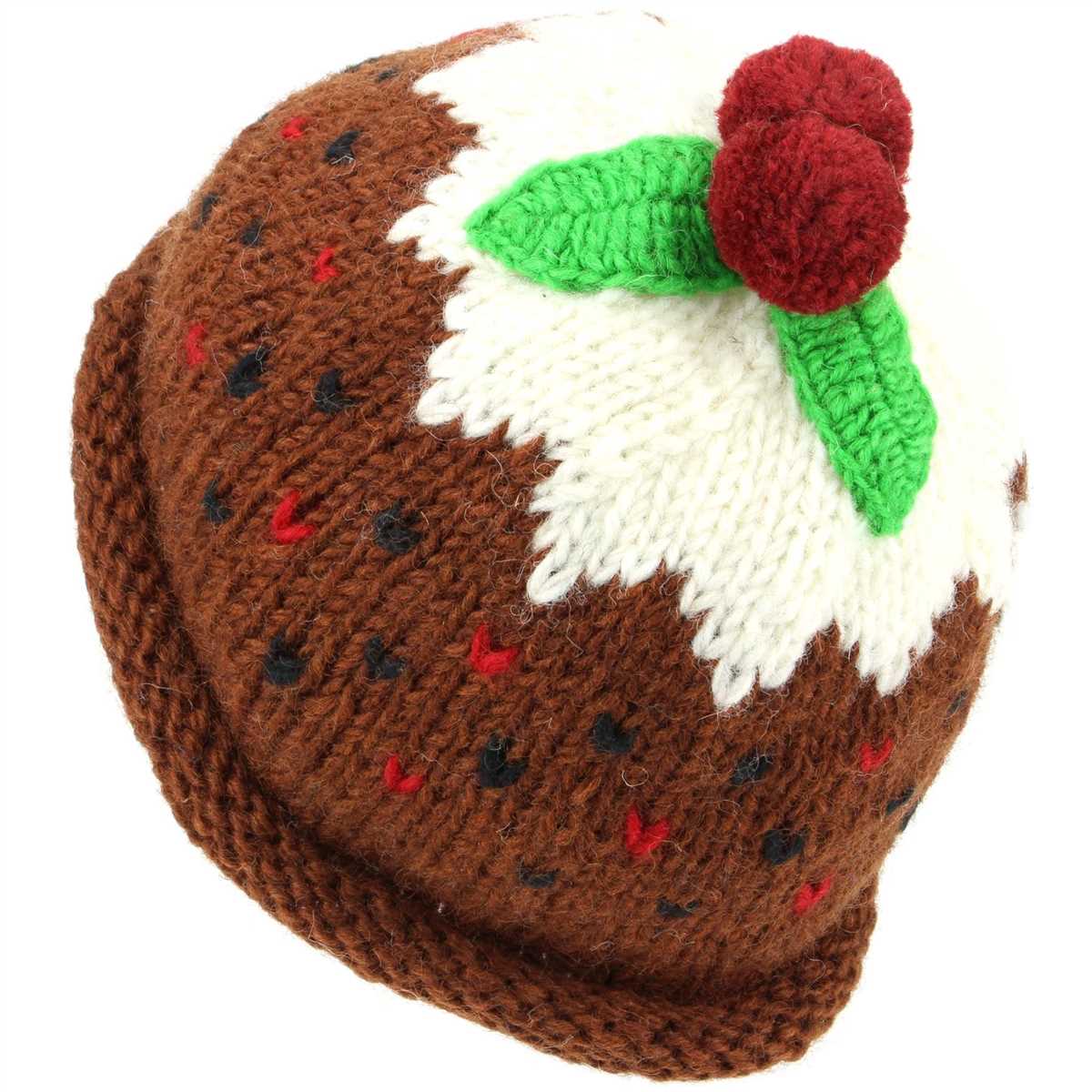 Christmas pudding hat knitting pattern