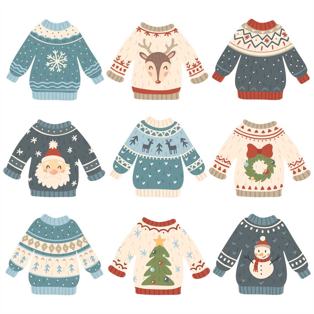 Christmas tree jumper knitting pattern