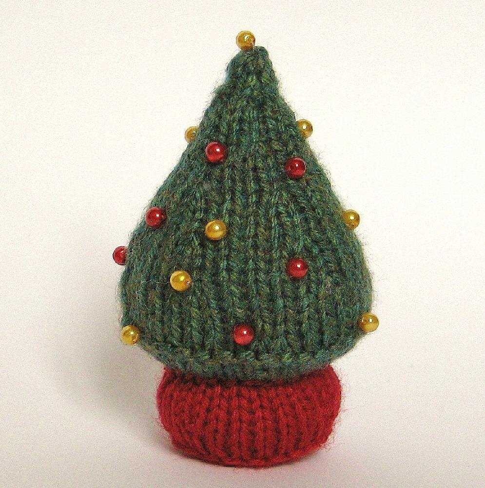 Christmas tree knitting patterns free