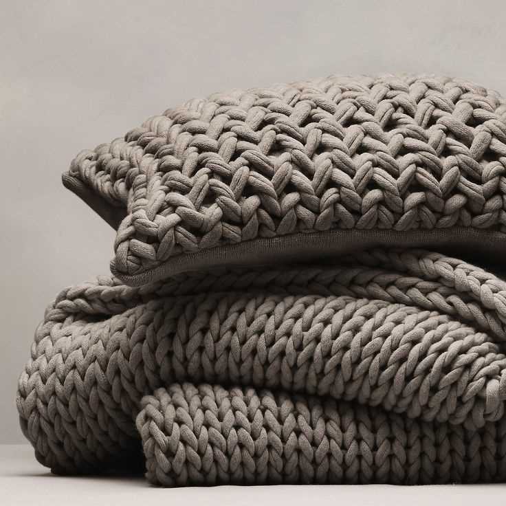 Chunky knit throw free pattern