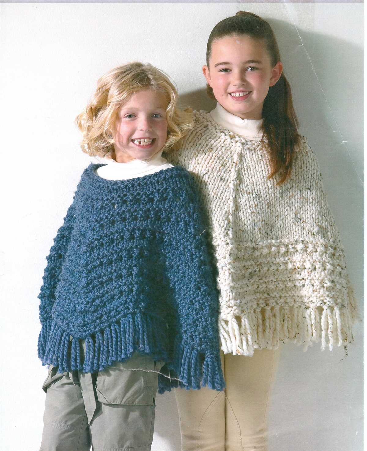 Chunky poncho knitting pattern
