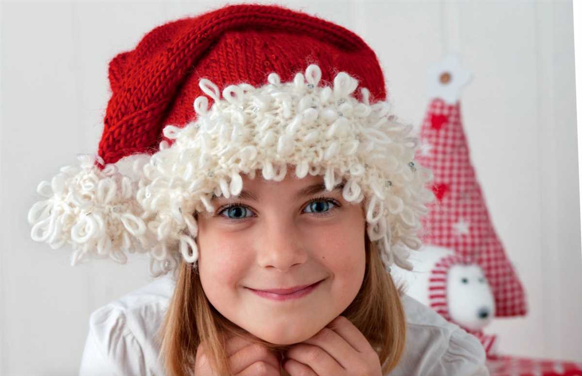 Chunky santa hat knitting pattern