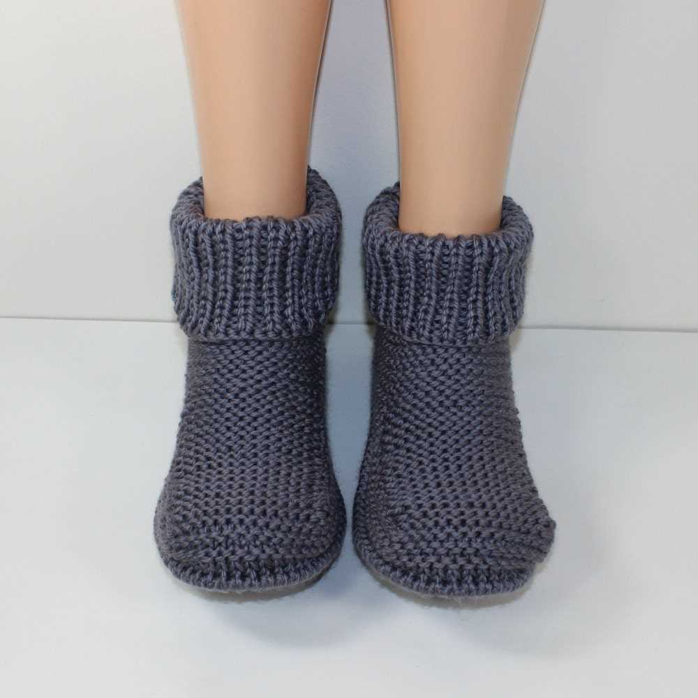 Chunky boot socks knitting pattern