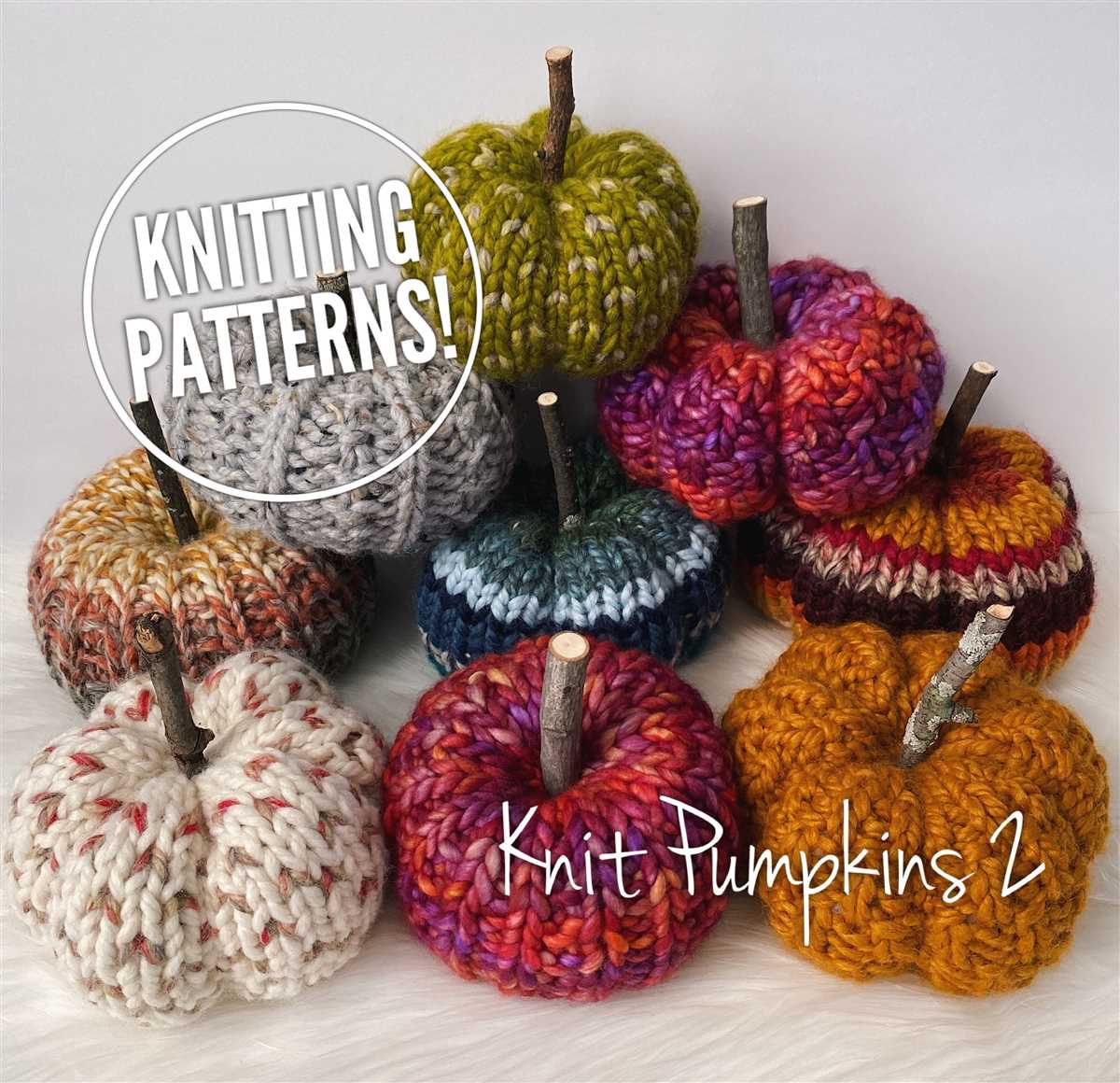 Chunky knit pumpkin pattern free