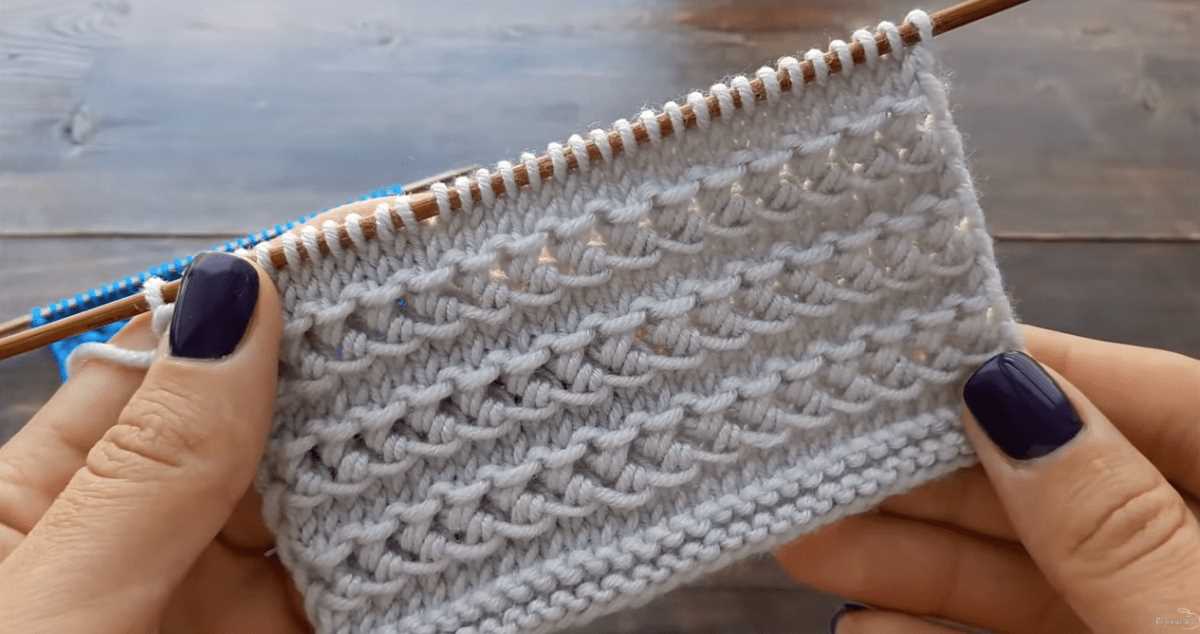 Clamshell knitting pattern