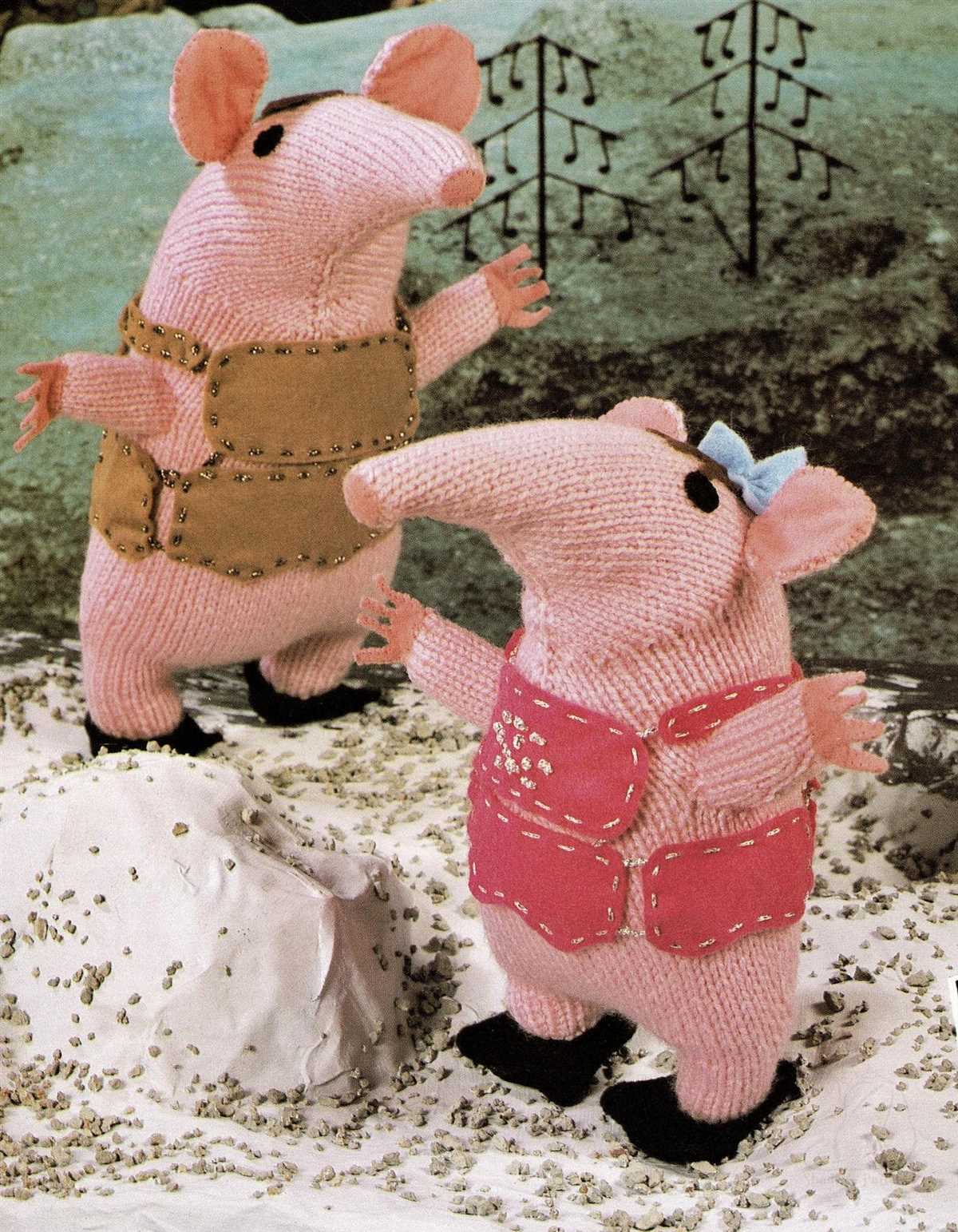 Clanger knitting pattern