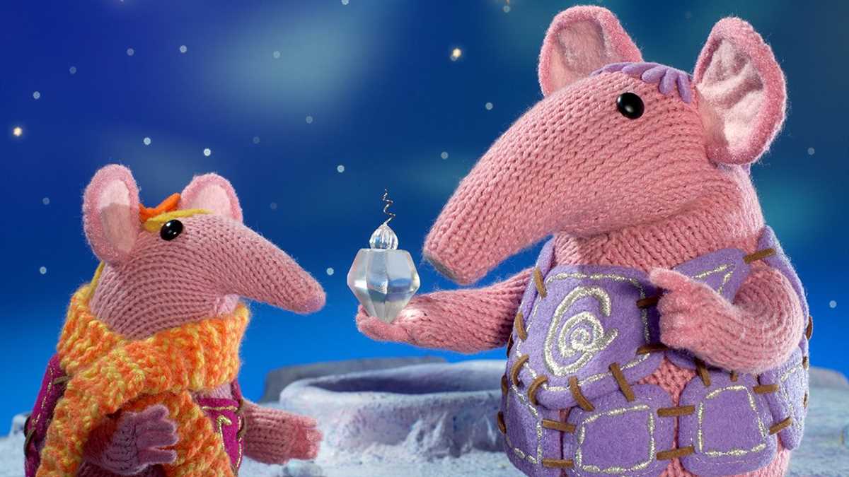 Clangers sky moo knitting pattern