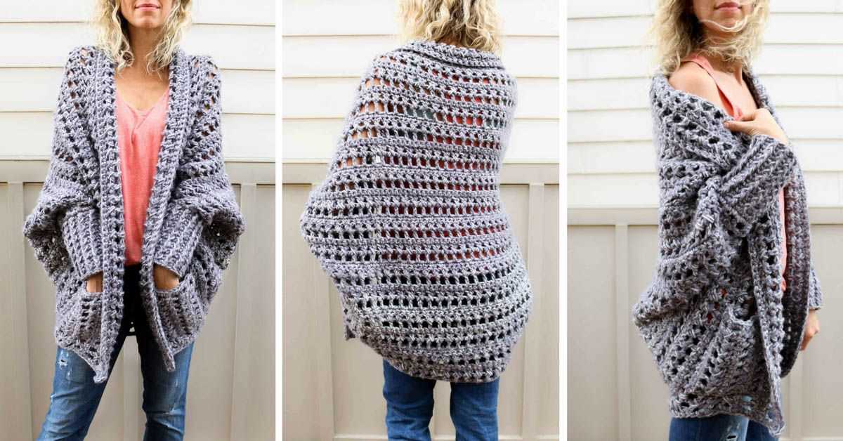 Cocoon sweater knitting pattern free