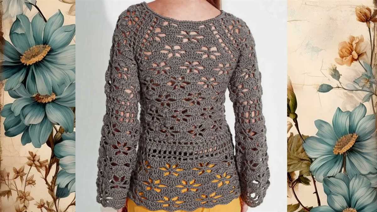 Colour block jumper knitting pattern