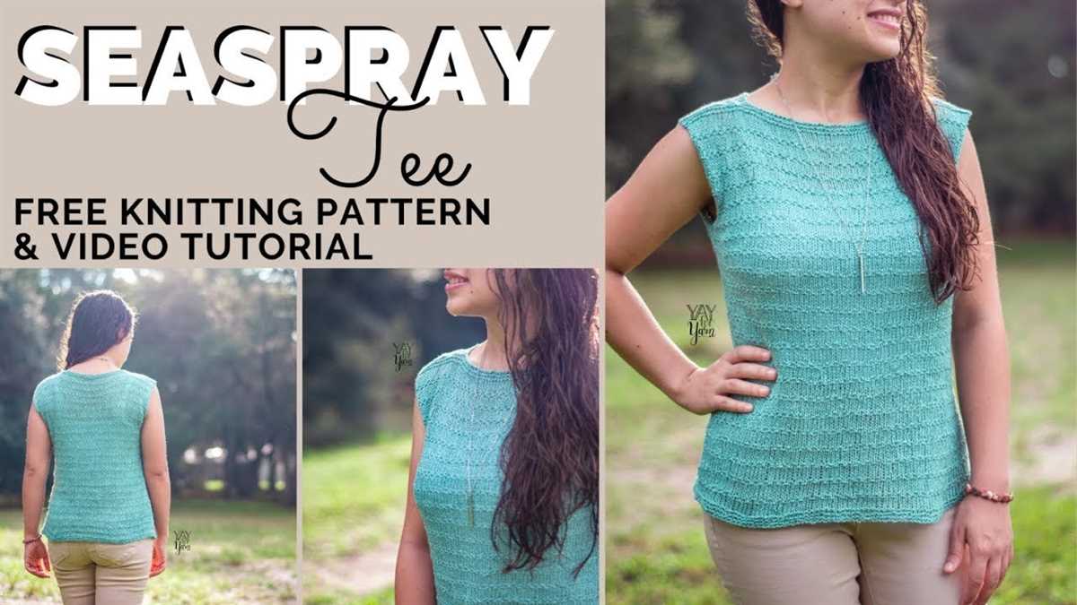 Cotton knit tank top pattern