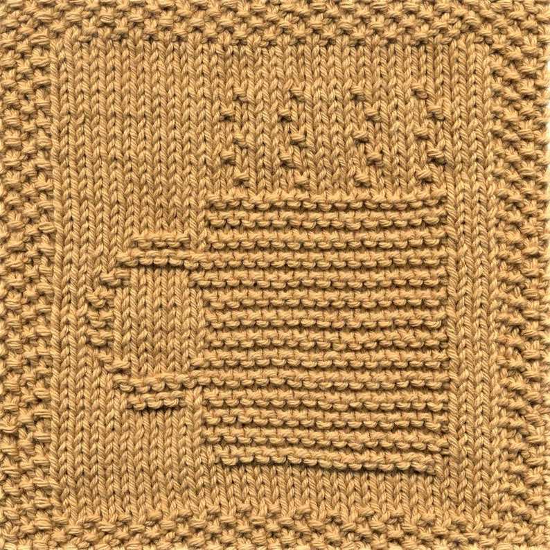 Cotton dish cloth knitting pattern