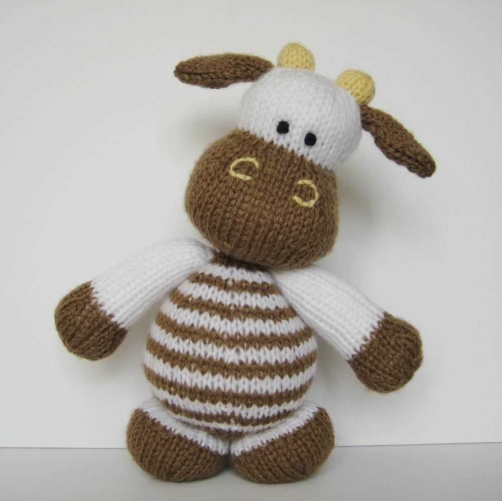 Cow knitting pattern