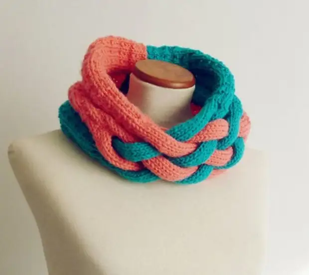 Cowl scarf knit pattern
