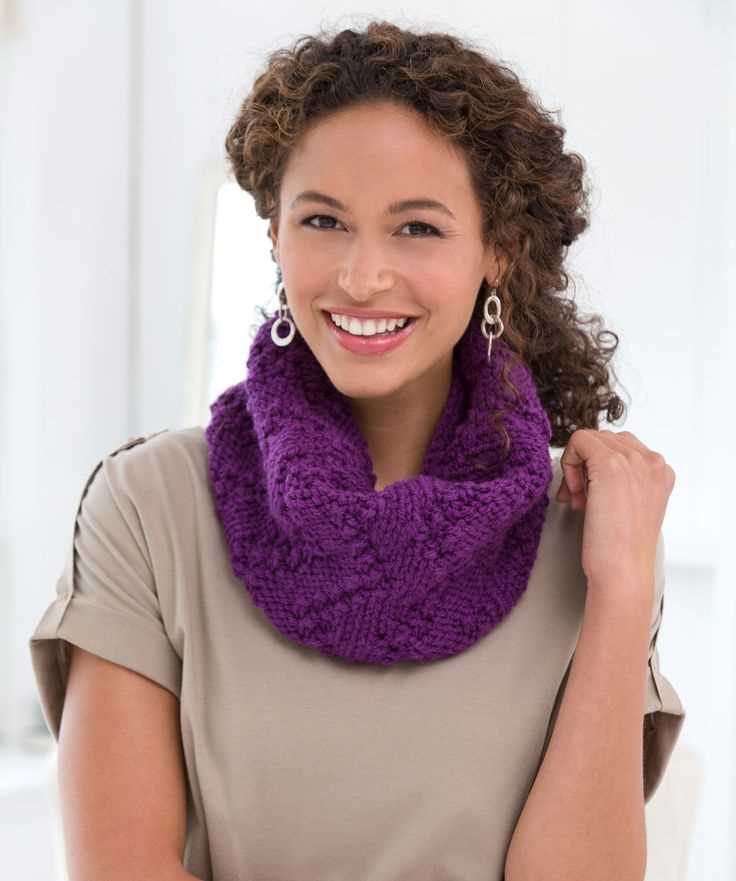 Cowl scarf knitting pattern
