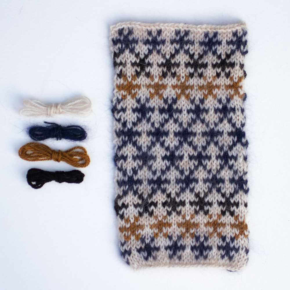 Cross sweater knitting pattern