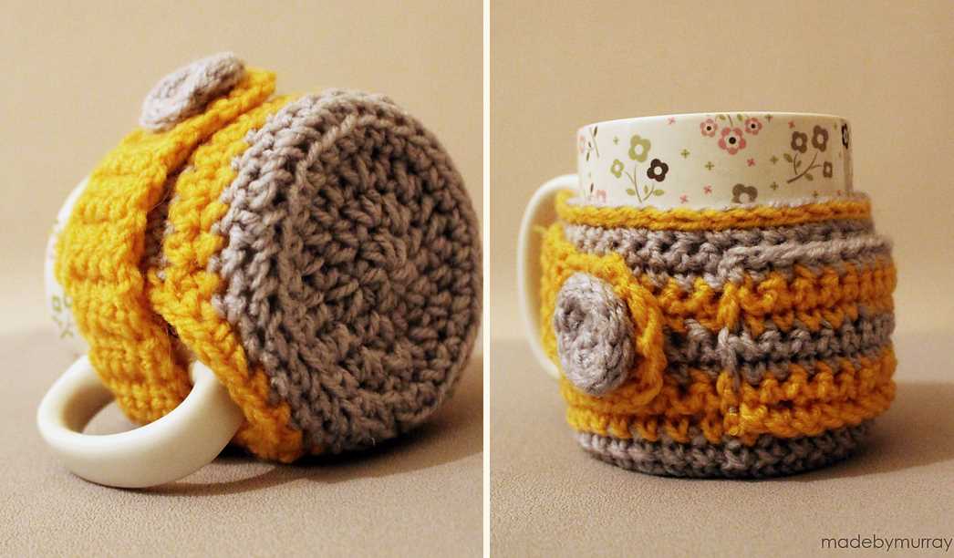 Cup cozies knitted patterns