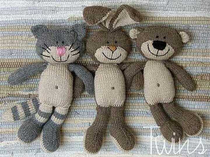 Cute and cuddly knitting patterns