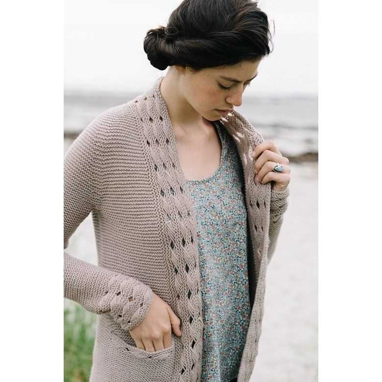 Dahlia cardigan knitting pattern