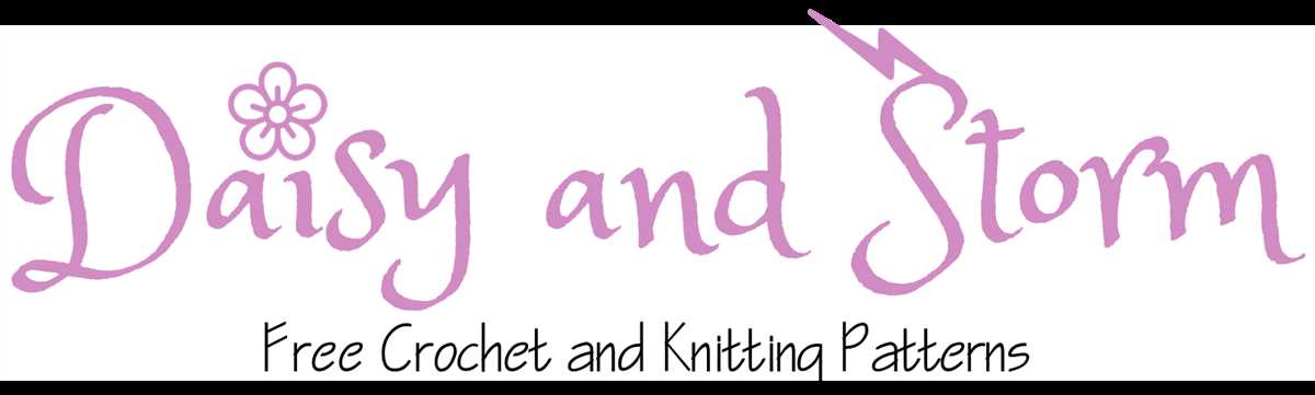 Daisy & storm knitting patterns