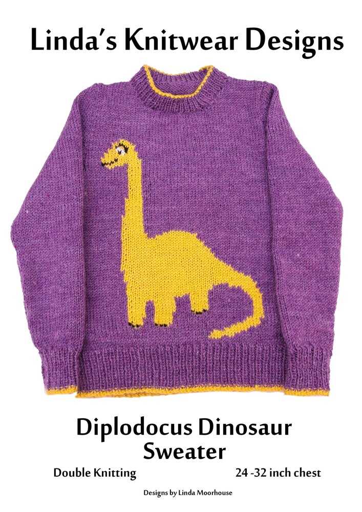 Dinosaur hoodie knitting pattern