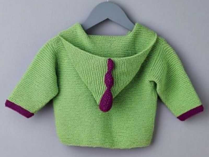 Dinosaur hoodie knitting pattern