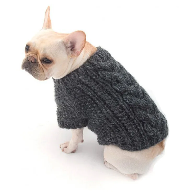 Dog sweater pattern knit