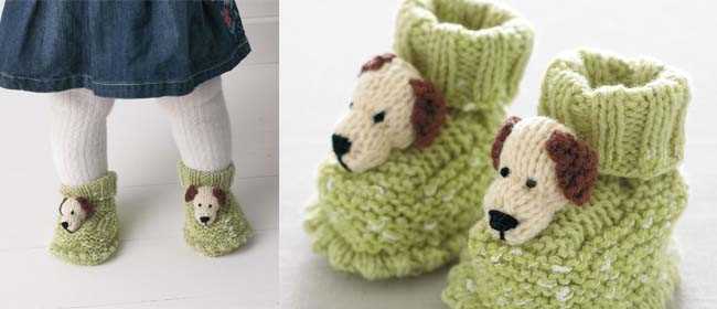 Dog socks knitting pattern