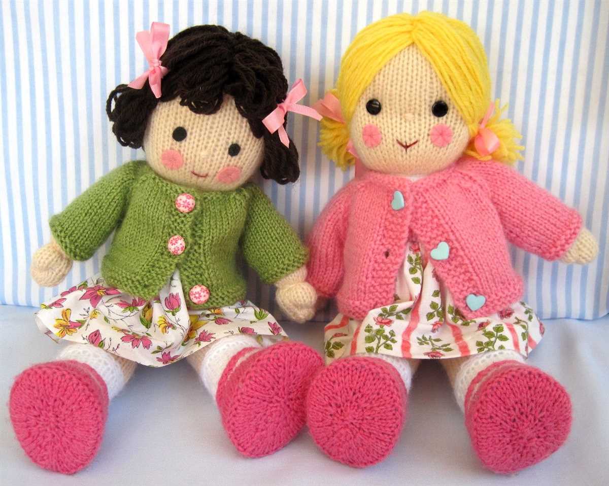 Dolls knitting patterns for free
