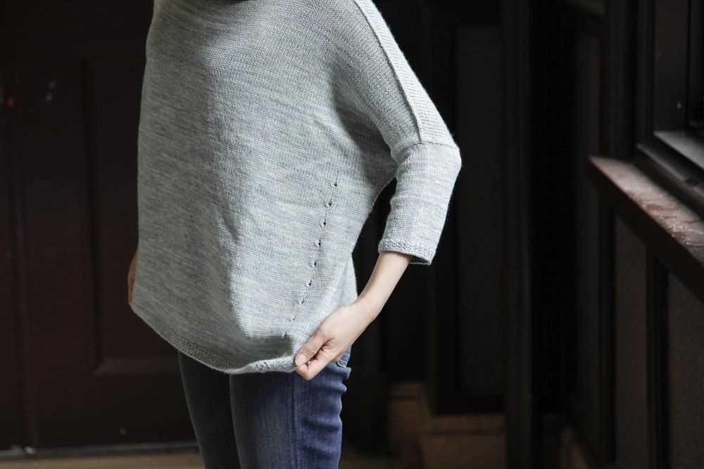 Dolman sleeve knitting pattern