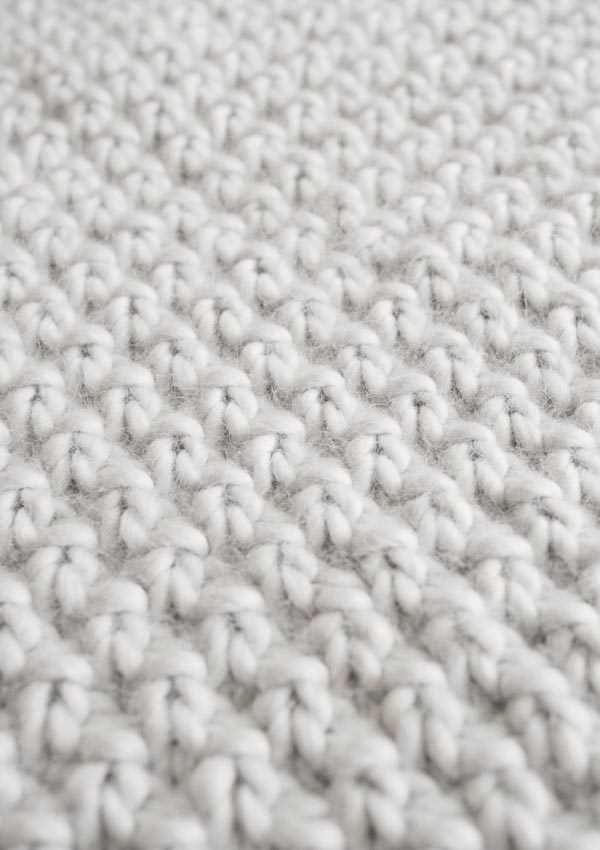 Double knit blanket pattern free