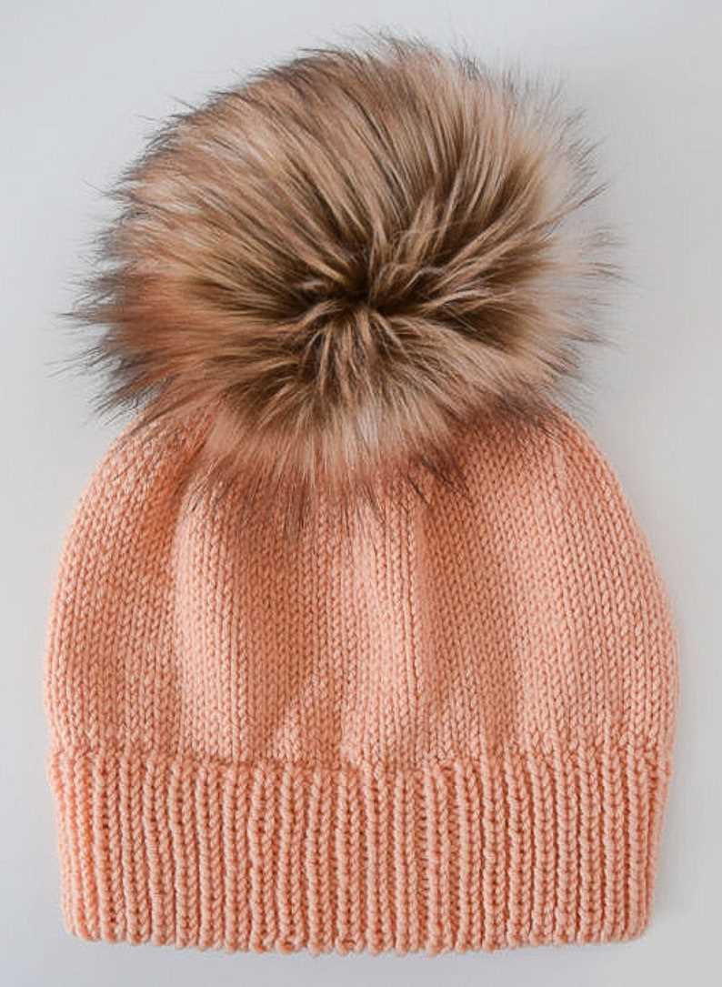 Double brim beanie knitting pattern