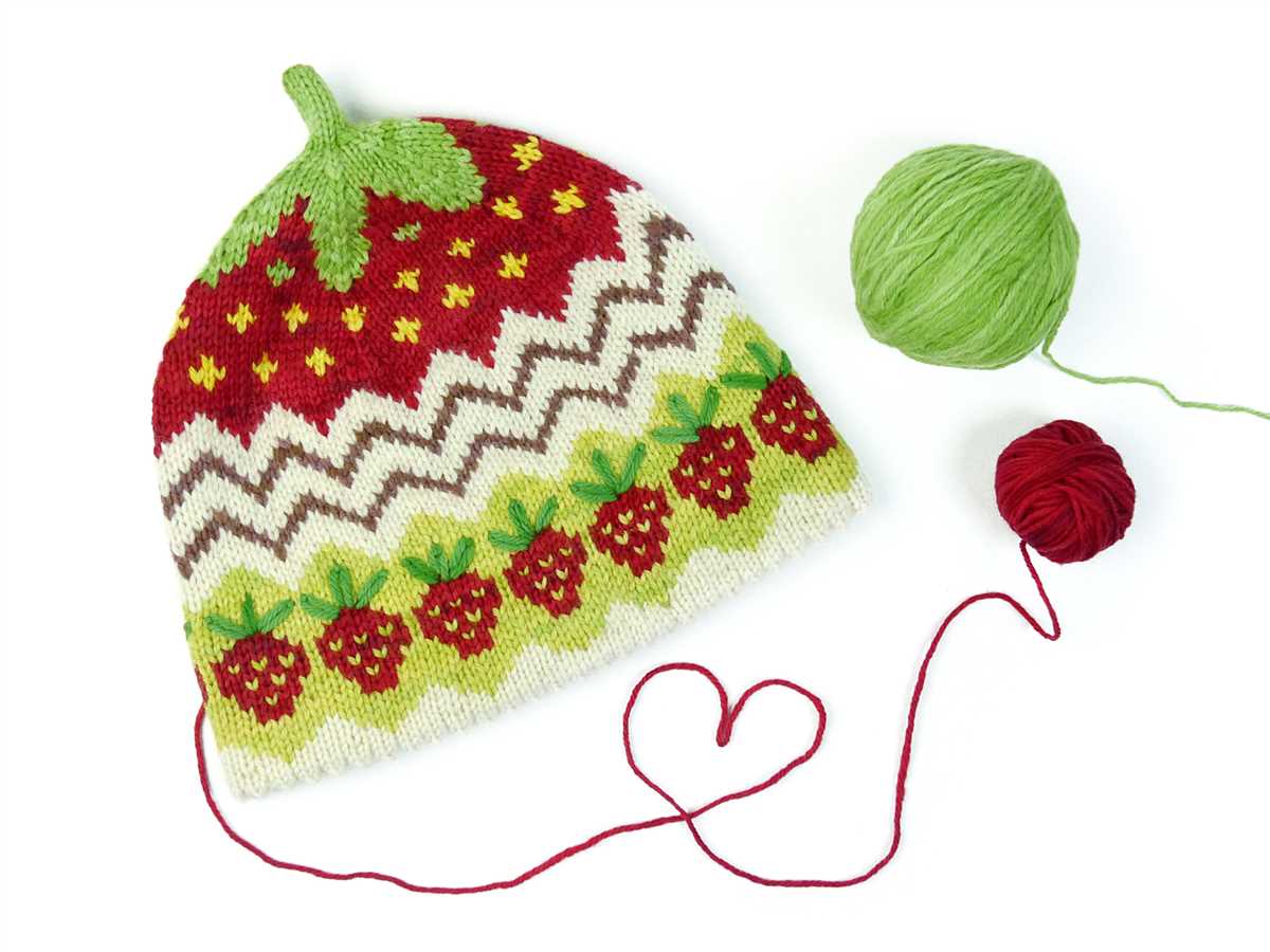 Double layer knit hat pattern free
