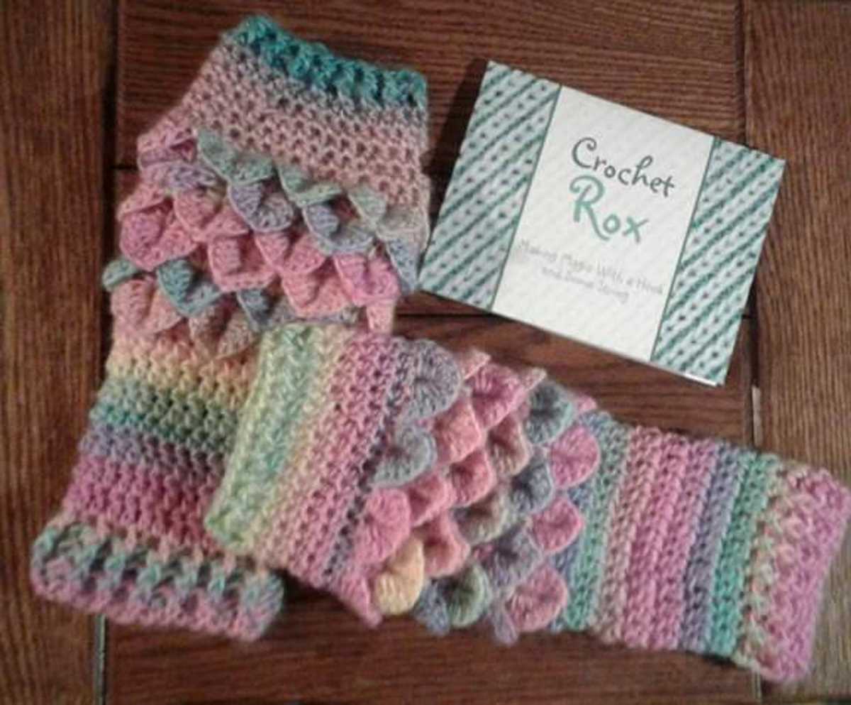 Dragon scale gloves knitting pattern free
