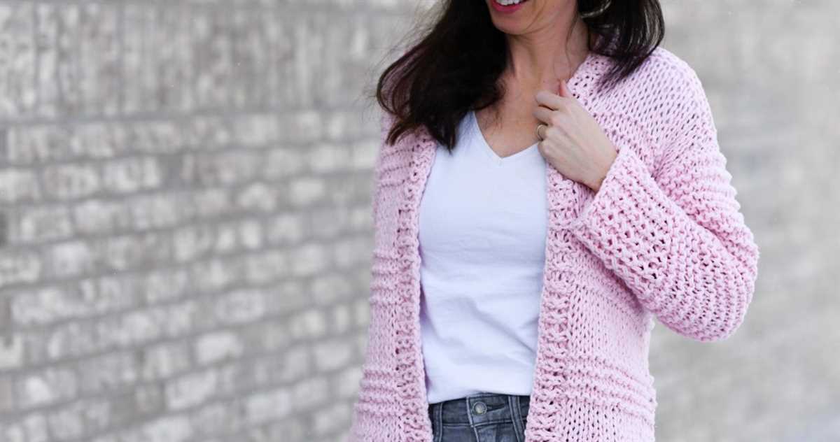 Easy chunky sweater knitting pattern