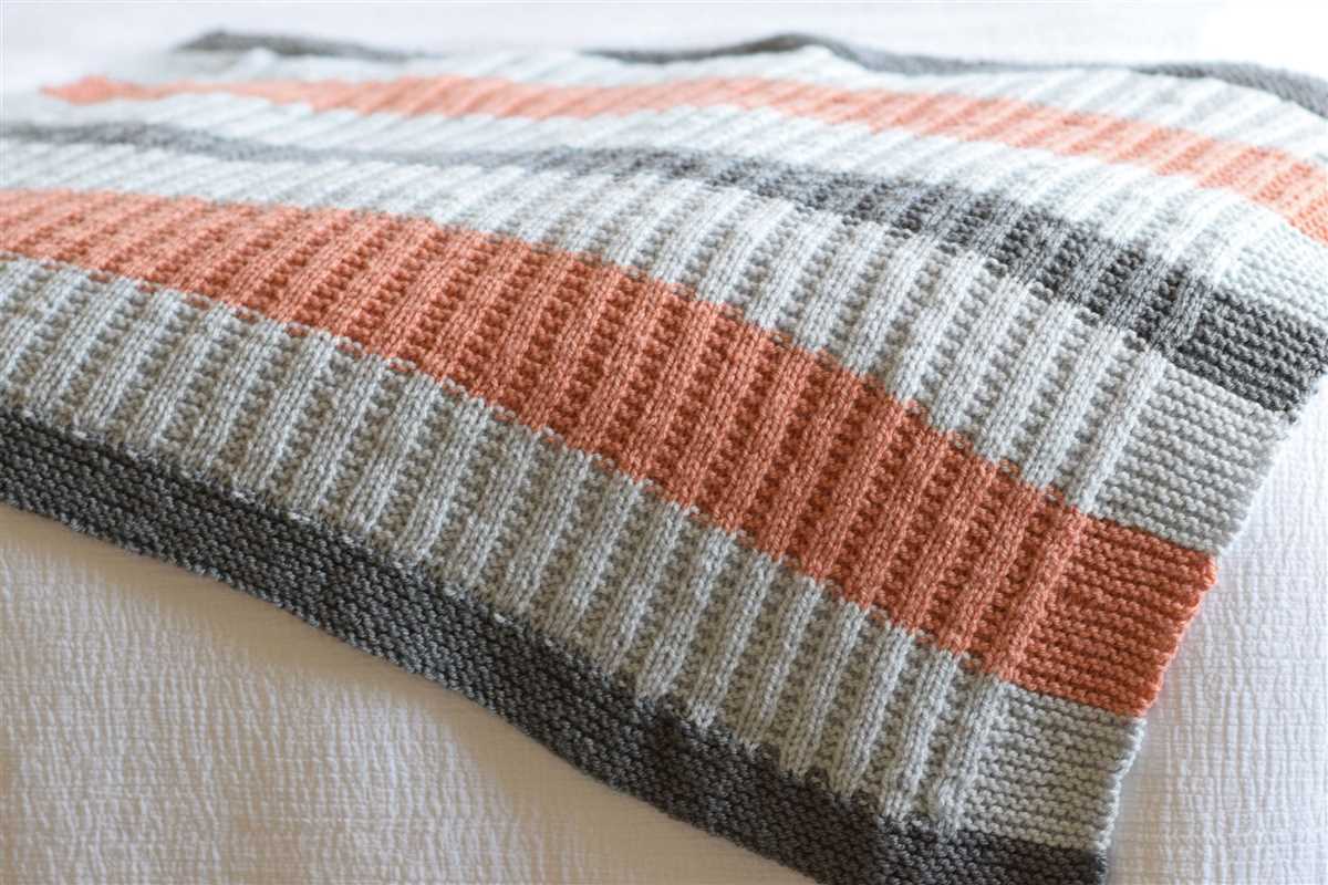 Easy heirloom knit blanket pattern