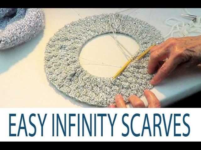 Easy infinity scarf knitting patterns