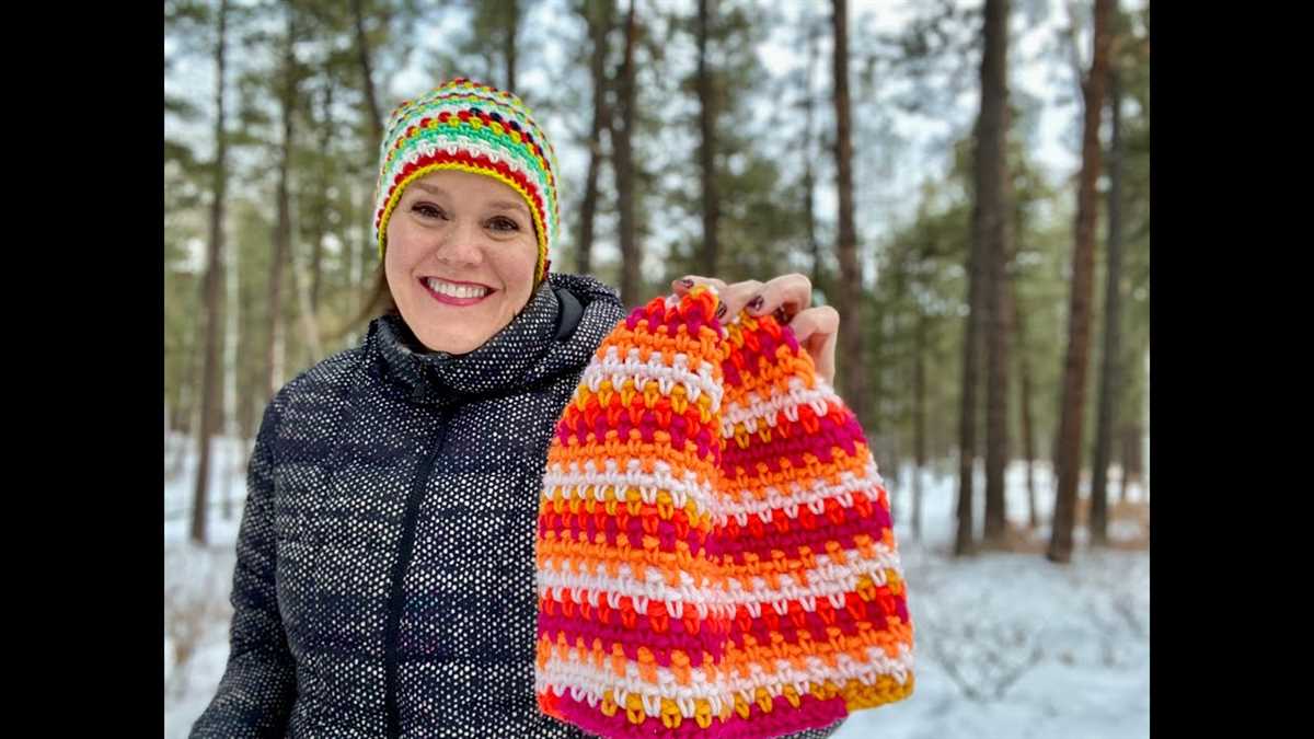 Easy knit hat pattern red heart