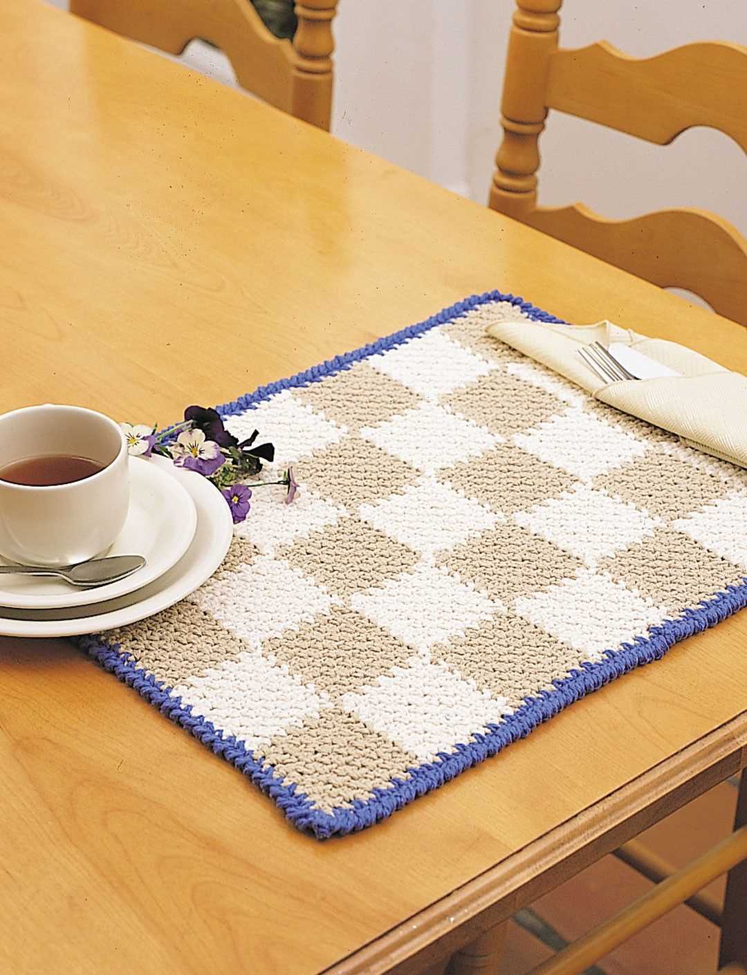 Easy knit placemat patterns