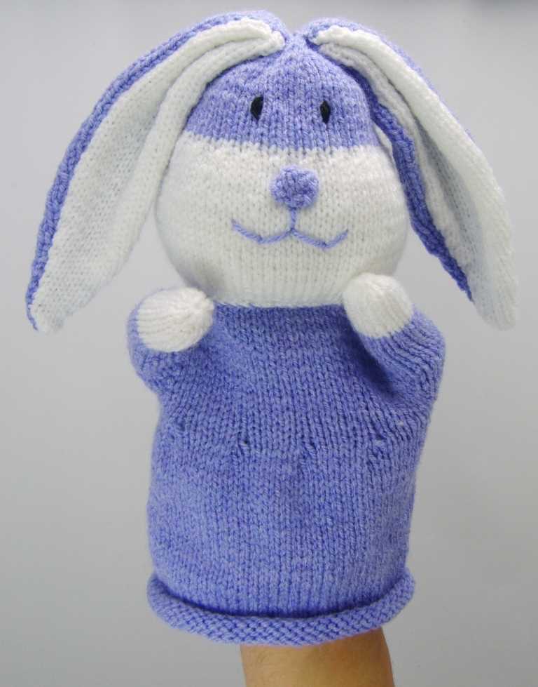 Easy knit rabbit pattern