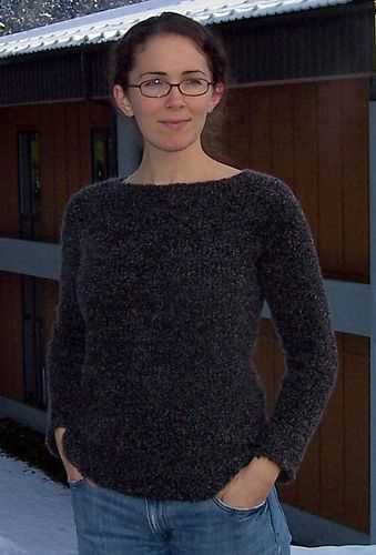 Easy knit raglan sweater pattern