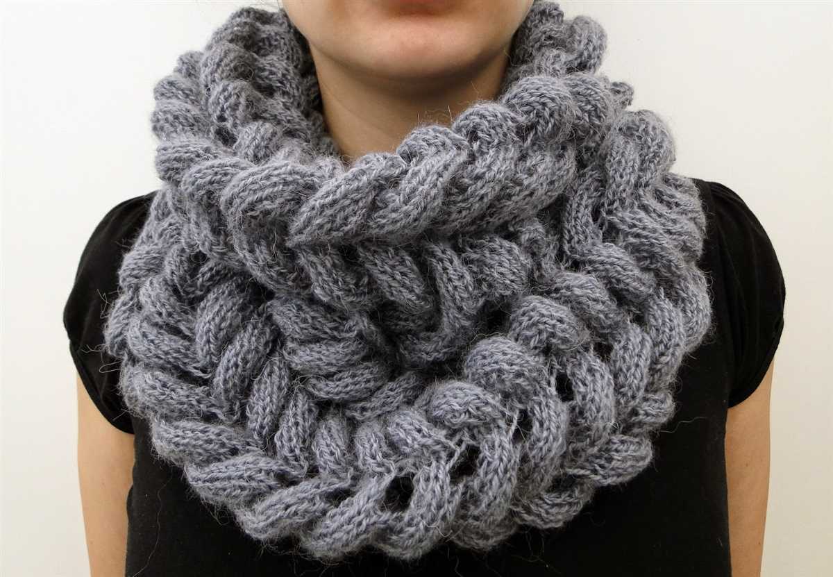 Easy knit scarves free patterns