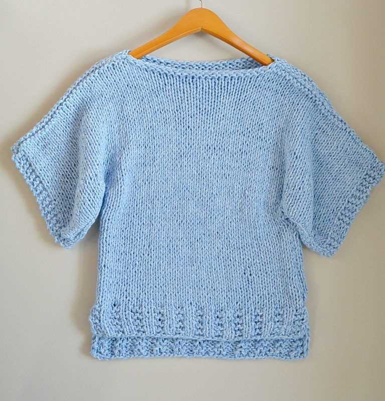 Easy knit sweater pattern