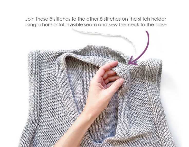 Easy knit vest free pattern