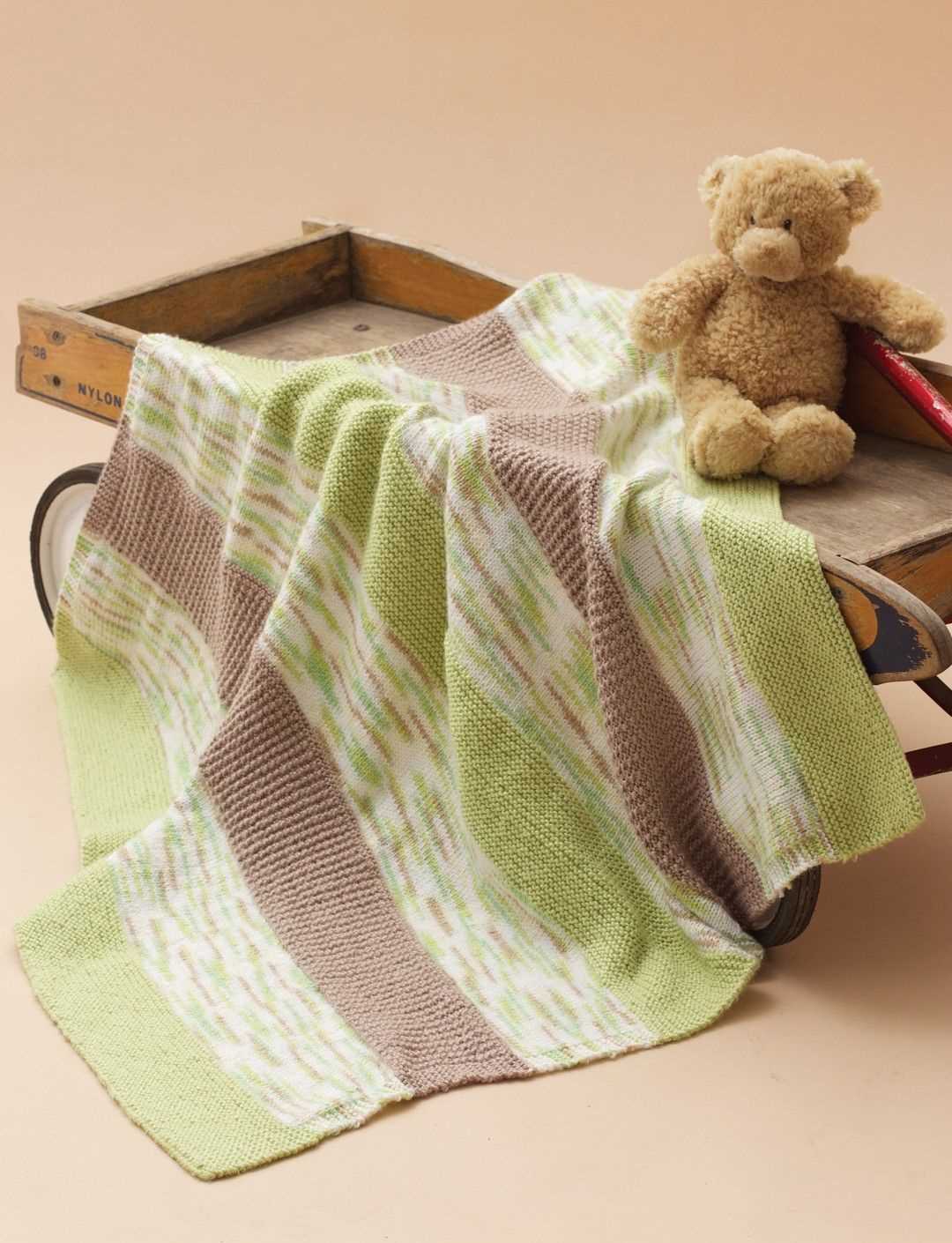 Easy knitted baby blanket patterns