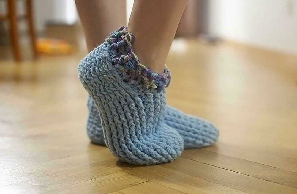 Easy knitted slipper patterns for beginners