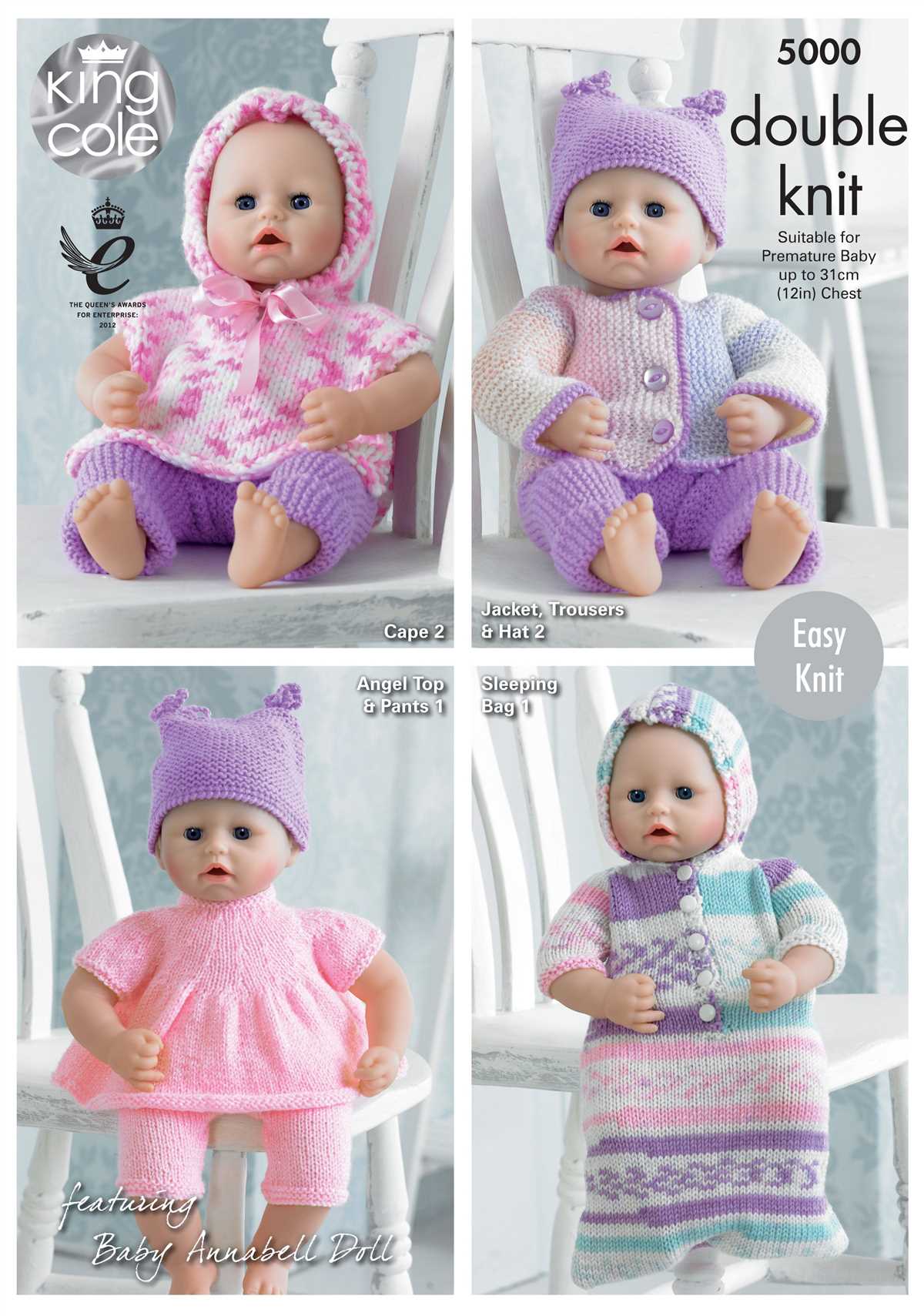 Easy knitting patterns for dolls clothes