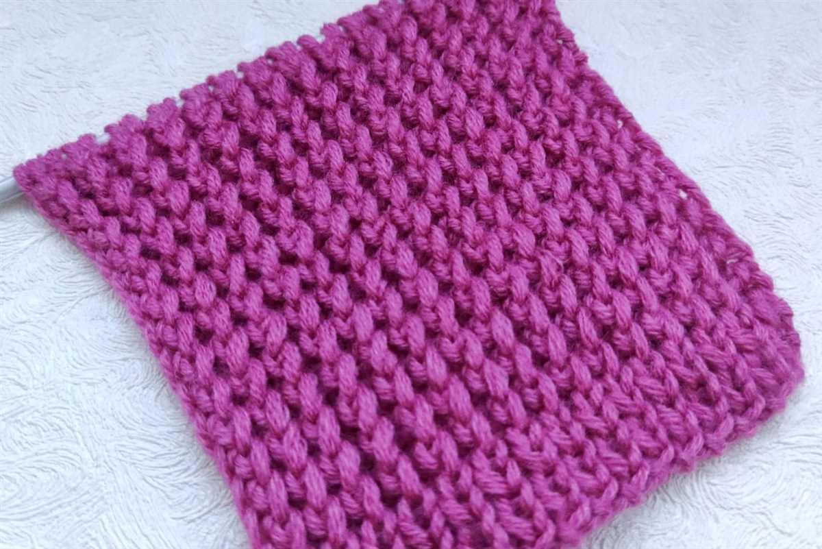 Easy knitting patterns uk