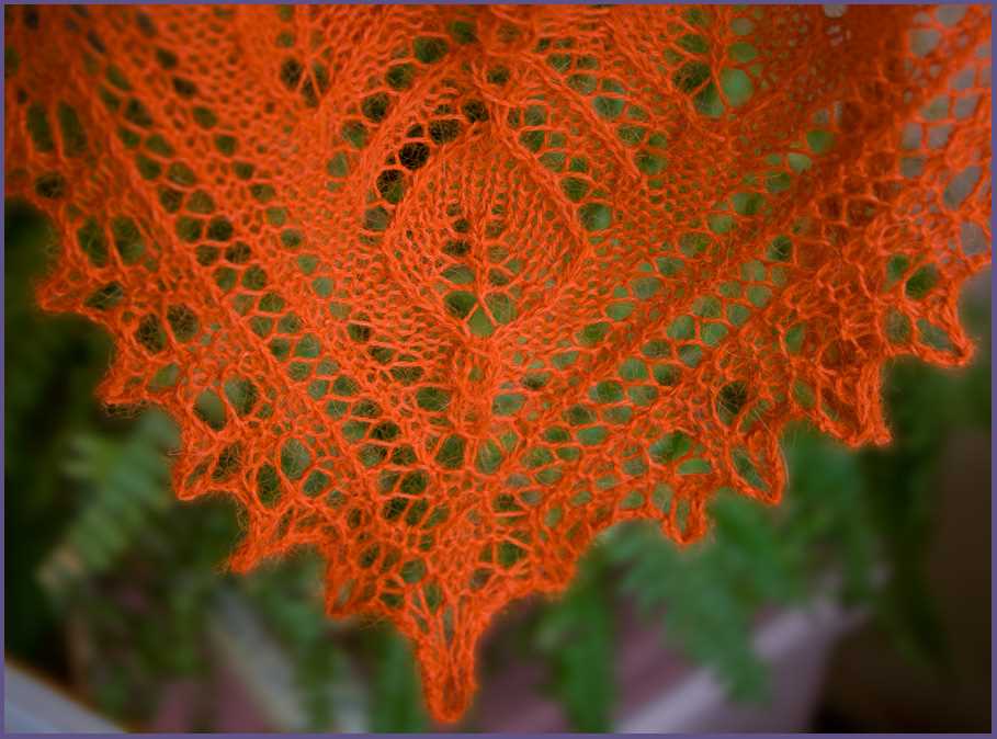 Easy lace shawl knitting pattern free