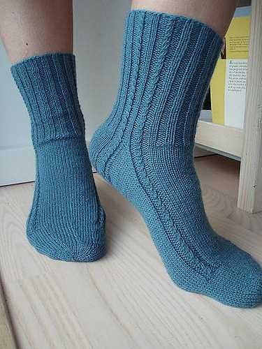 Easy mens sock knitting pattern